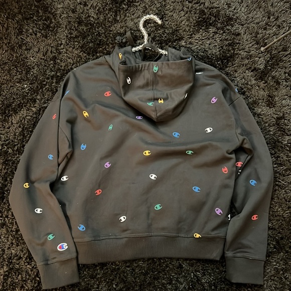 CHAMPION Powerblend Logo Hoodie NWOT - Picture 7 of 11